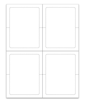 Addendum Sticker - 8 1/2" x 11" - 4Up